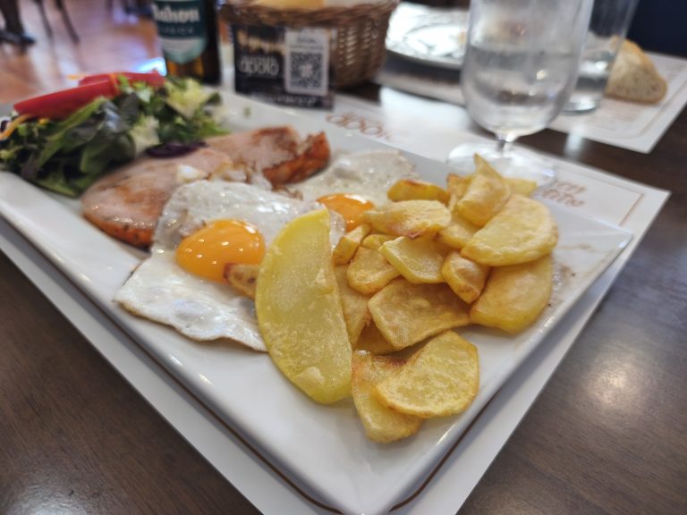 Plato combinado de lomo